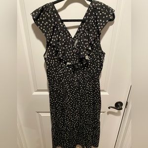 Banana Republic - ruffle sleeveless dress